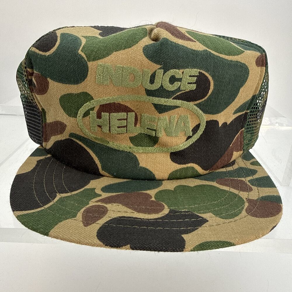 Nylon SnapBack Mesh Trucker Baseball Hat Helena Agri-Enterprises